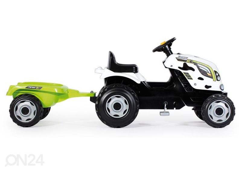 Smoby traktori Farmer XL + peräkärry kuvasuurennos