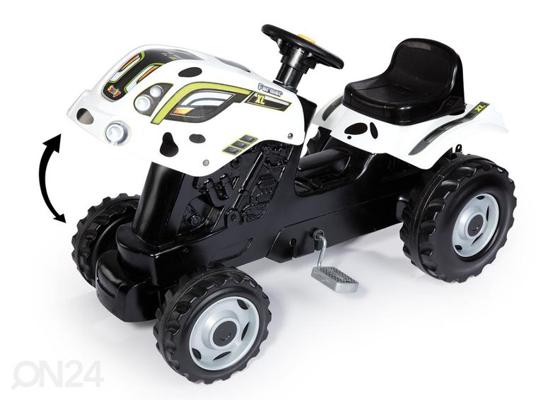 Smoby traktori Farmer XL + peräkärry kuvasuurennos