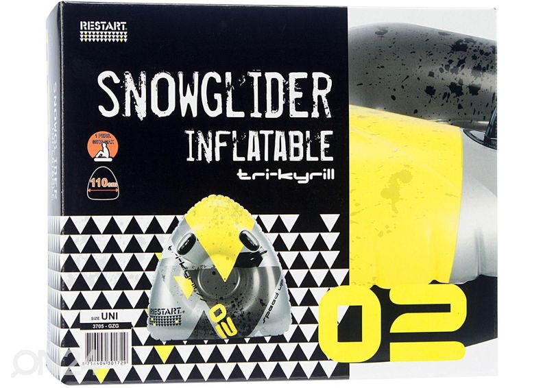 Snowtube liukuri Tri Kyrill kuvasuurennos