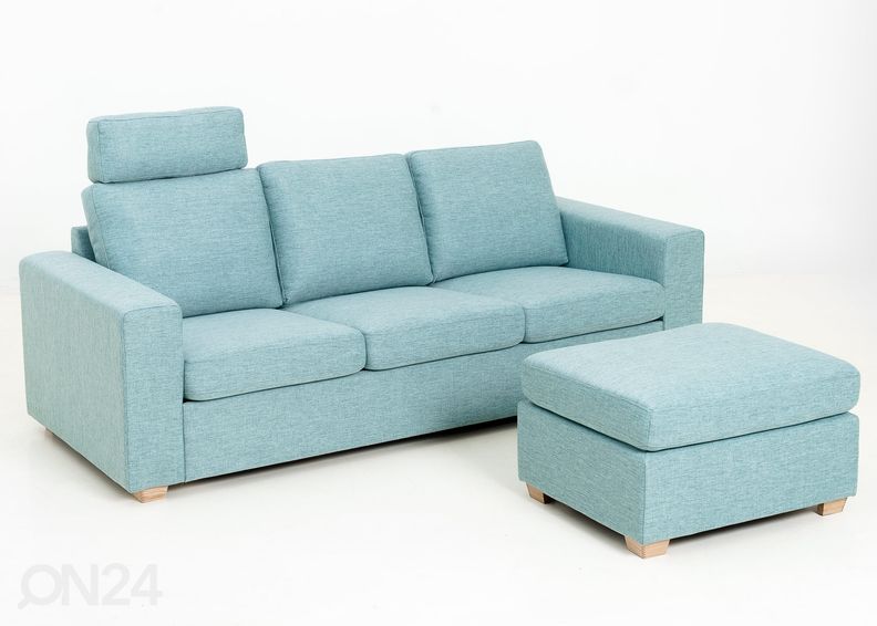 Sohva 3-istuttava kuvasuurennos