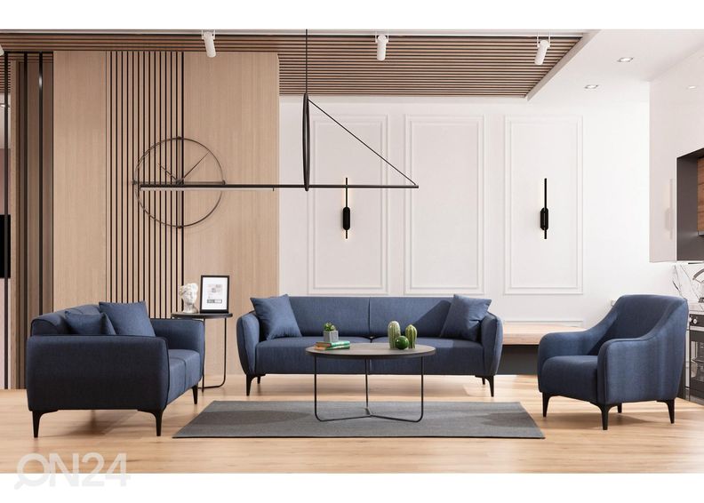 Sohva 3-istuttava kuvasuurennos