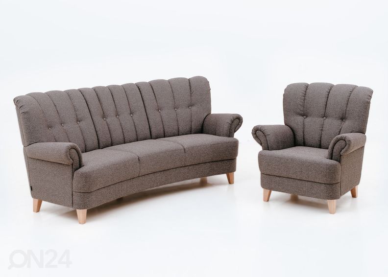 Sohva 3-istuttava kuvasuurennos