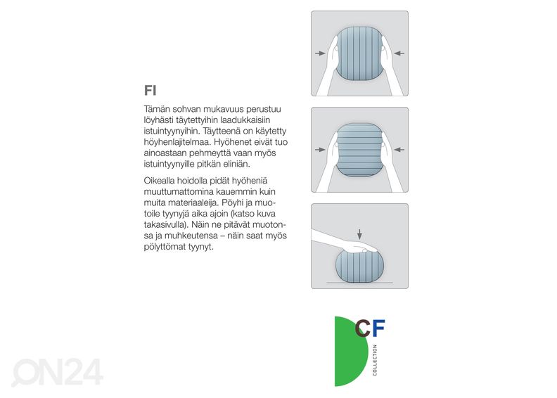 Sohva 4-istuttava Florida kuvasuurennos