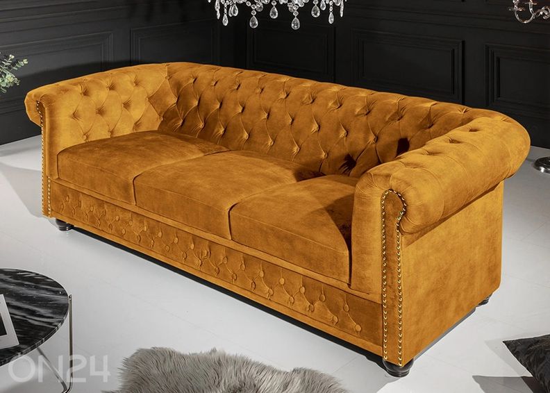 Sohva Chesterfield kuvasuurennos
