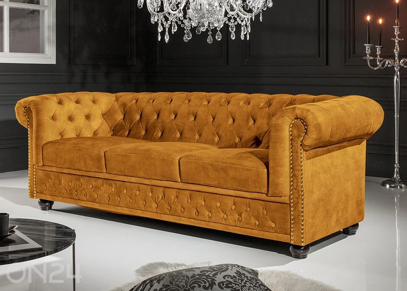 Sohva Chesterfield kuvasuurennos