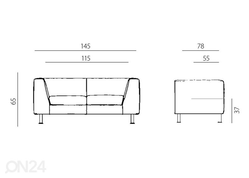 Sohva Notre Dame kuvasuurennos