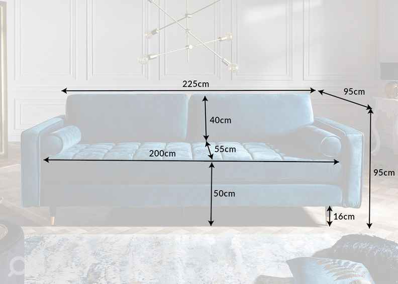 Sohva Velvet kuvasuurennos