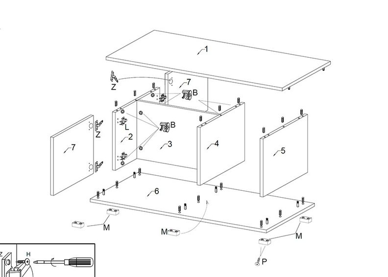 Sohvapöytä 120x70 cm kuvasuurennos