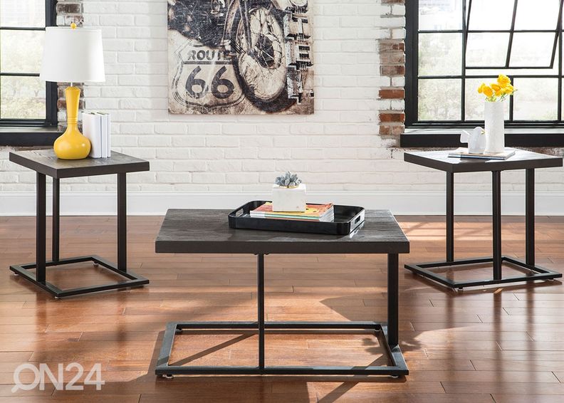 Sohvapöytä + 2 apupöytää kuvasuurennos