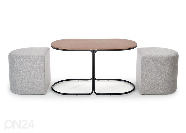 Sohvapöytä + 2 rahia kuvasuurennos