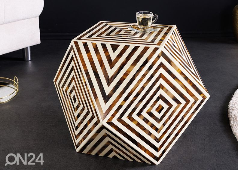 Sohvapöytä Bone Ø 60 cm kuvasuurennos