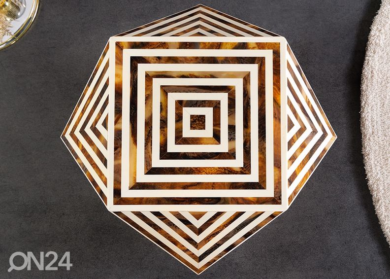 Sohvapöytä Bone Ø 60 cm kuvasuurennos