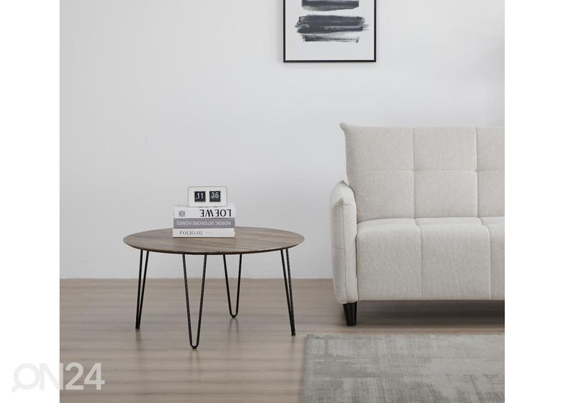 Sohvapöytä Gren Ø 80 cm kuvasuurennos