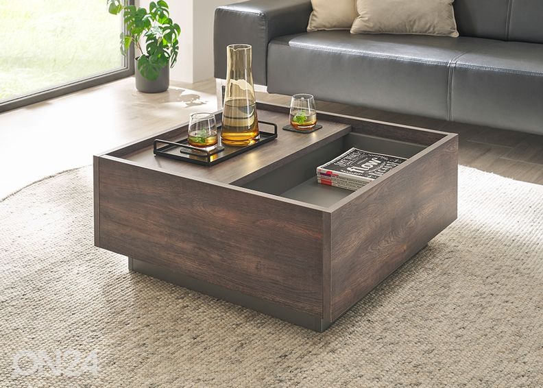 Sohvapöytä Largo 75x75 cm kuvasuurennos