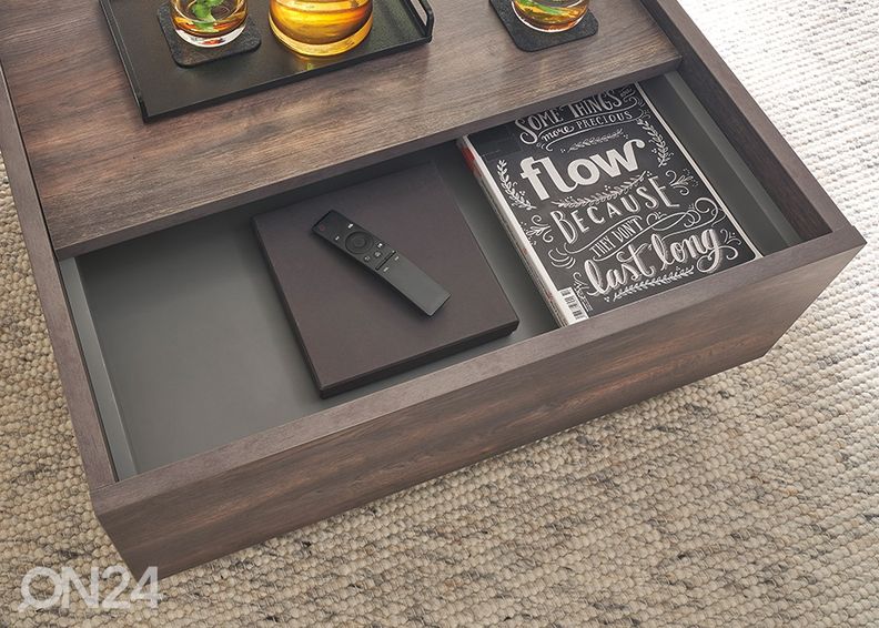 Sohvapöytä Largo 75x75 cm kuvasuurennos