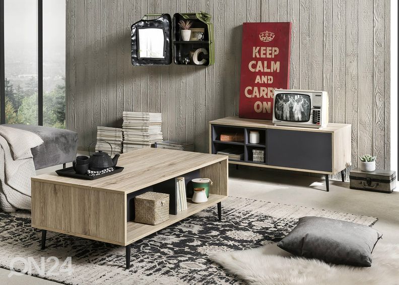 Sohvapöytä Mail Box 100x58 cm kuvasuurennos