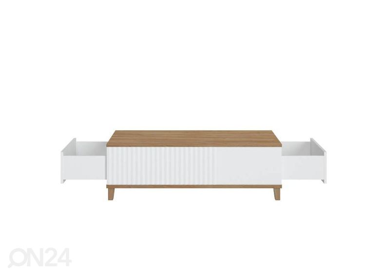 Sohvapöytä Plissee, valkoinen/ grandson kuvasuurennos