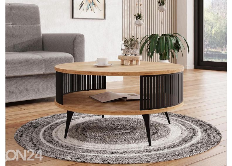 Sohvapöytä Ronni Ø 75 cm kuvasuurennos