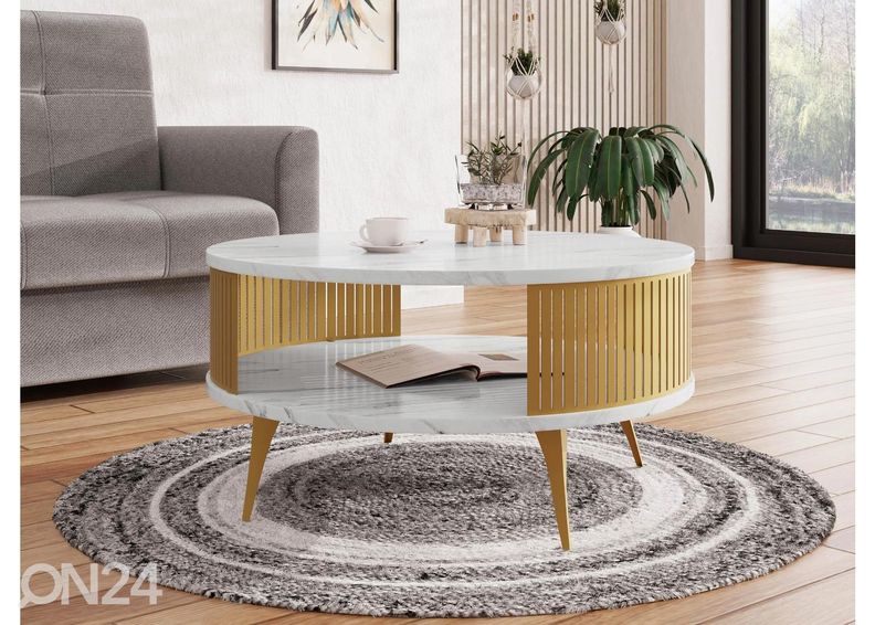 Sohvapöytä Ronni Ø 75 cm kuvasuurennos