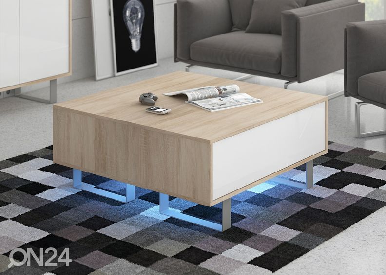 Sohvapöytä Rossca 85x85 cm kuvasuurennos