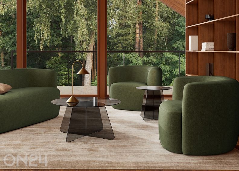 Sohvapöytä Samos Ø80 cm kuvasuurennos