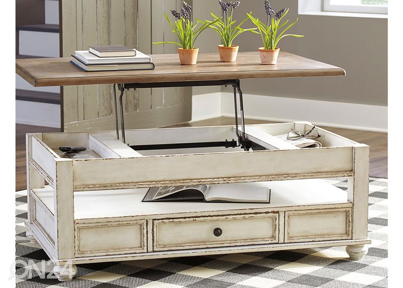 Sohvapöytä taittolevyllä kuvasuurennos