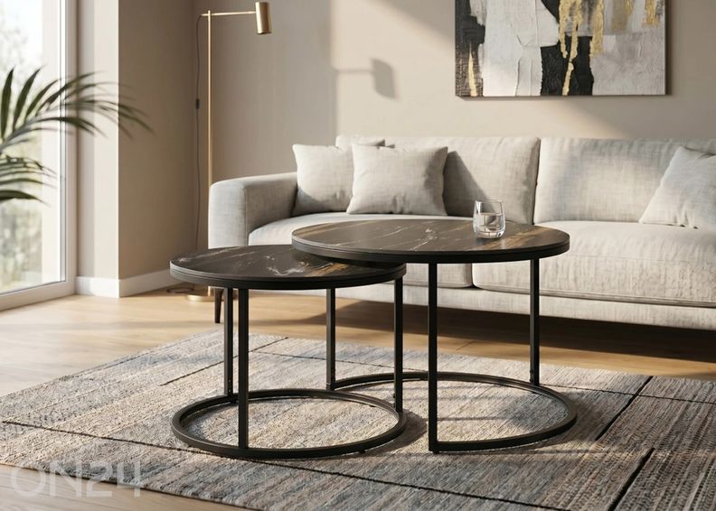 Sohvapöytäsarja Elegance, 2 kpl kuvasuurennos