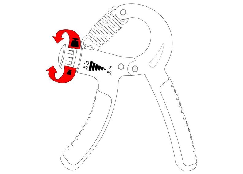 Sormivahvistin Poer squeezers 5-20 kg Avento kuvasuurennos