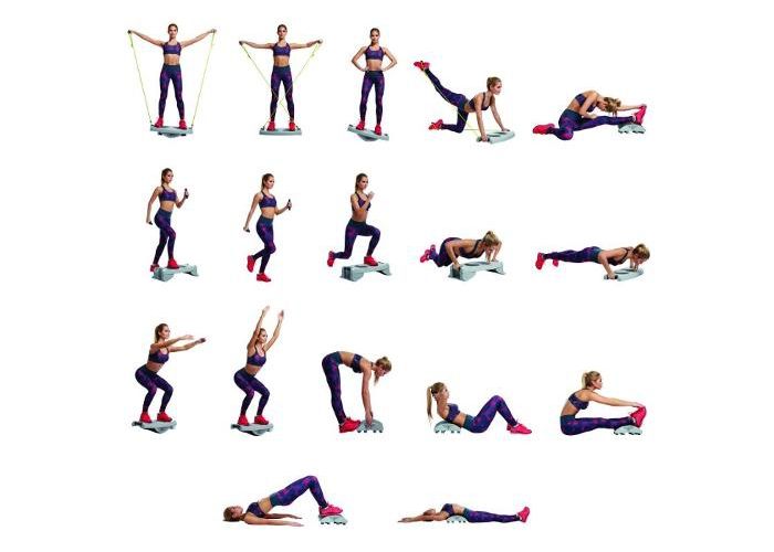 Steppilauta kädensijoilla Body Sculpture GYM WORKER BSB 598 kuvasuurennos