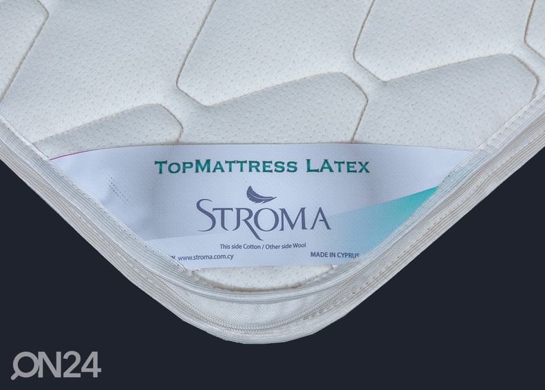 Stroma petauspatja Top Latex 140x190x4 cm kuvasuurennos