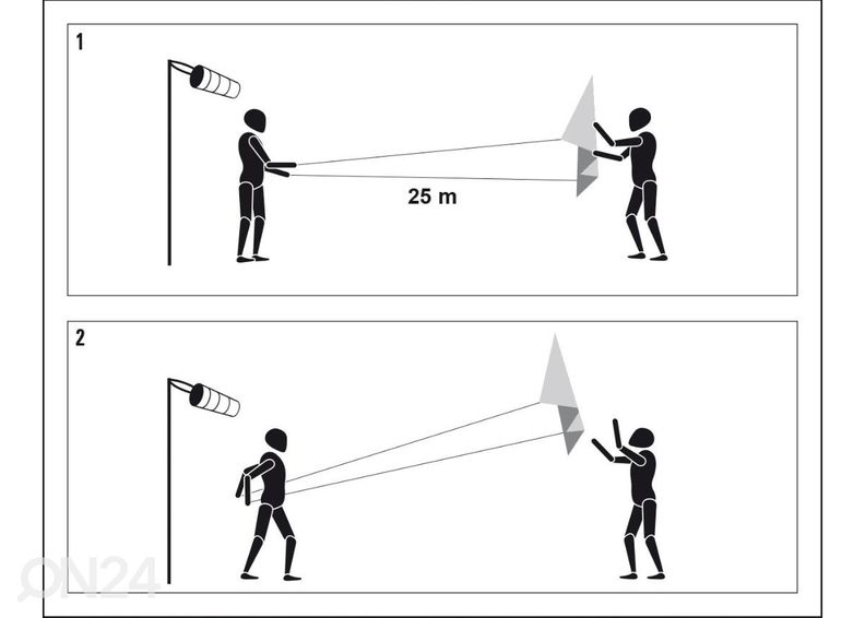 Stunt-leija Stunt Kite Ghibli 140 Dragon Fly kuvasuurennos