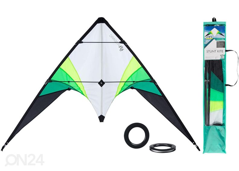 Stunt-leija Stunt Kite Ghibli 140 Dragon Fly kuvasuurennos