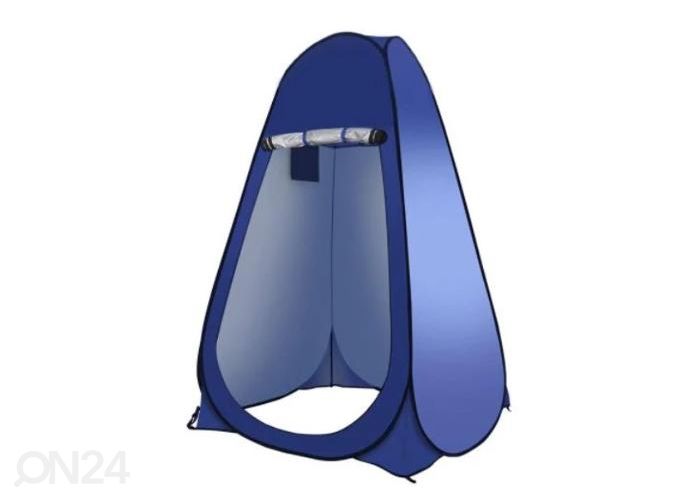 Suihku/pukuhuone teltta kuvasuurennos