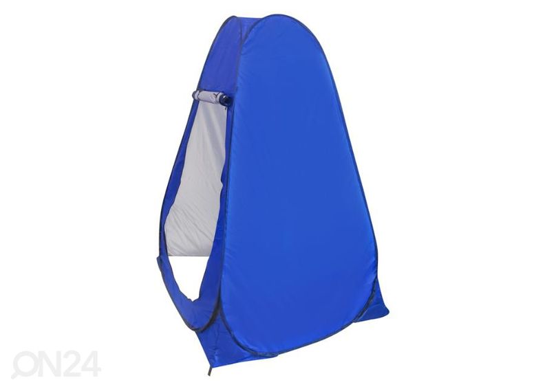 Suihku/pukuhuone teltta kuvasuurennos