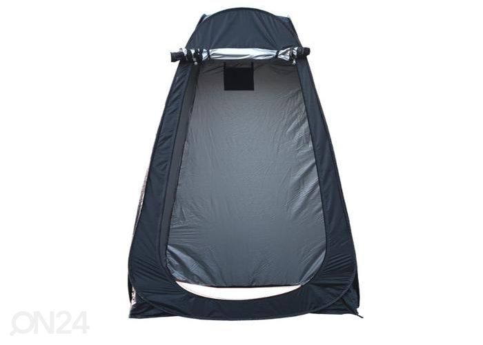 Suihku/pukuhuone teltta kuvasuurennos