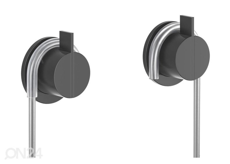 Suihkukori Origin, 28x14x38 cm, hopea kuvasuurennos