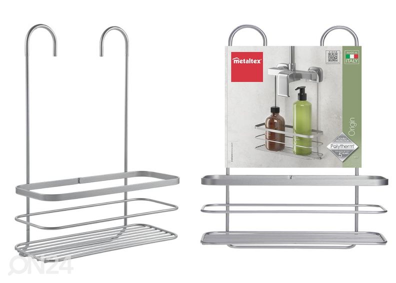 Suihkukori Origin, 28x14x38 cm, hopea kuvasuurennos