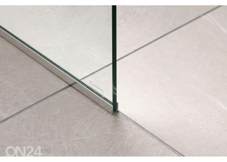 Suihkuseinä Conforto 90 cm, kirkas kuvasuurennos