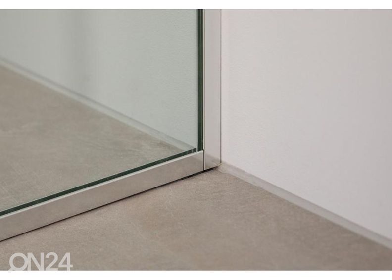Suihkuseinä Conforto 90 cm, kirkas kuvasuurennos