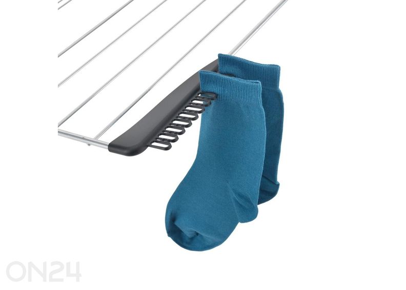 Sukkien kuivausteline 2 kpl, 17x6x1 cm kuvasuurennos