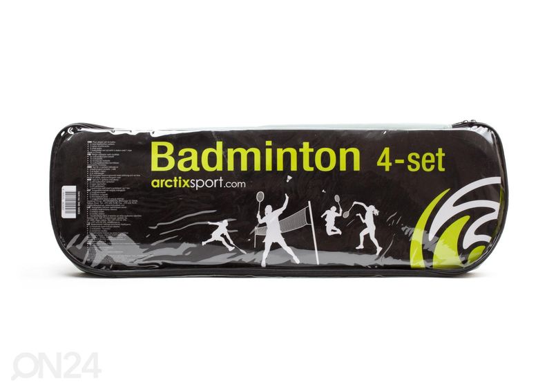 Sulkapallosetti 4 Arctix kuvasuurennos