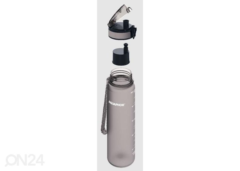Suodatinpullo 0,5 L Aquaphor City harmaa kuvasuurennos