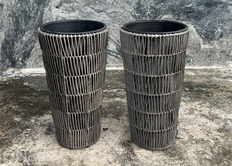 Suojaruukku WICKER Ø28xh50 cm kuvasuurennos