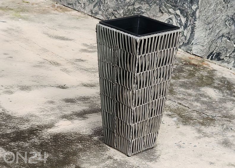 Suojaruukku WICKER 28x28xH50 cm kuvasuurennos