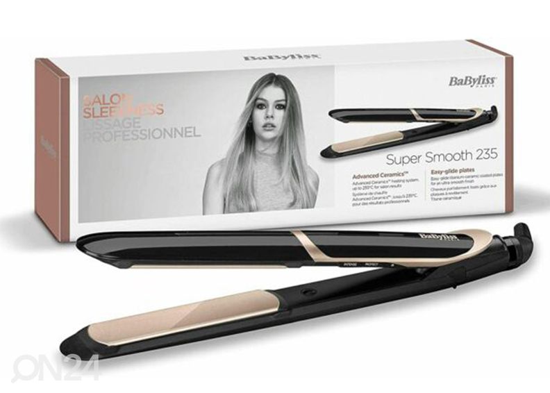 Suoristin Babyliss Ceramic, musta/ kulta kuvasuurennos