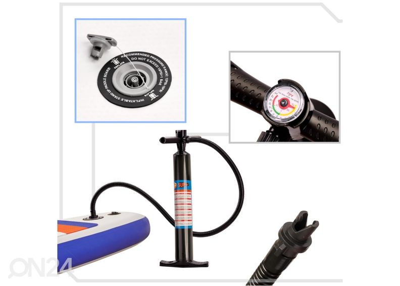 Sup-lauta 380 cm kuvasuurennos