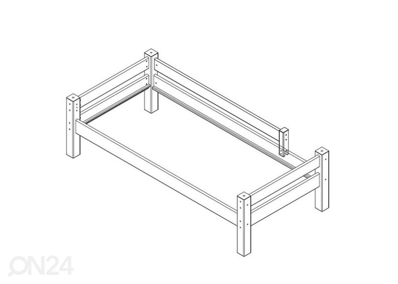 Suwem etummainen turvalaita Lahe MINI lastensänkyyn kuvasuurennos