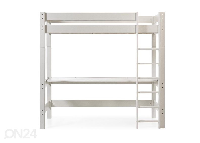 Suwem korkea parvisänky Lahe pystytikkailla 80x200 cm kuvasuurennos