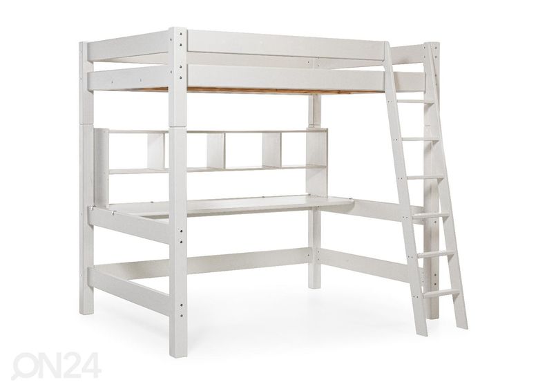 Suwem korkea parvisänky Lahe viistotikkailla 120x200 cm kuvasuurennos