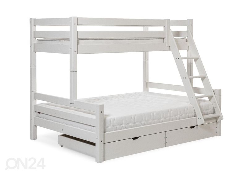 Suwem massiivipuinen kerrossänky Fantazy 140/90x200 cm kuvasuurennos